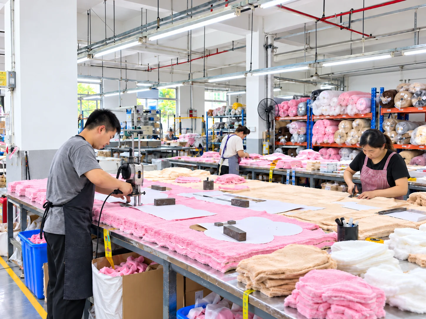 Fabric Preparation & Cutting